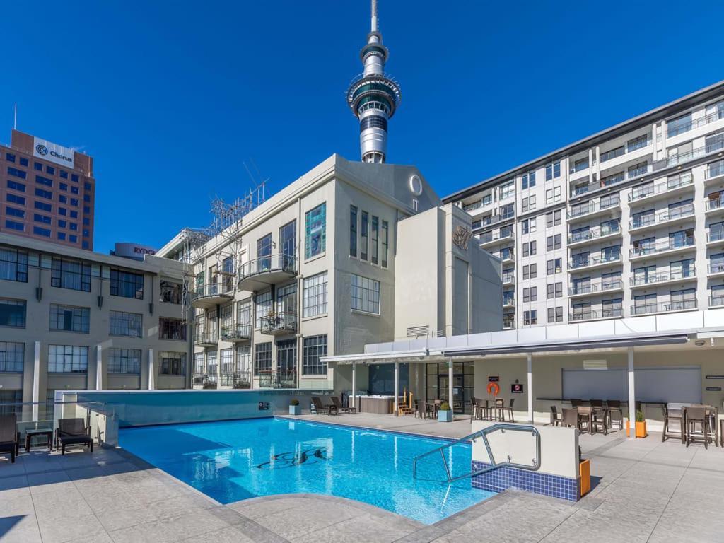 Heritage Haven By Viaduct Cbd - Pool Gym Tennis Auckland Dış mekan fotoğraf